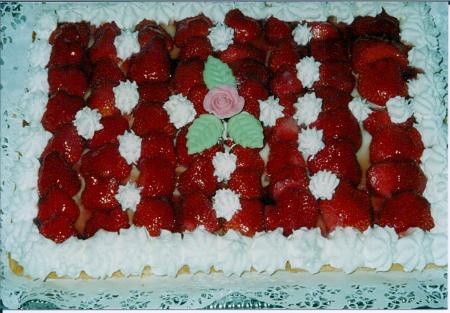 Gâteau aux fraises